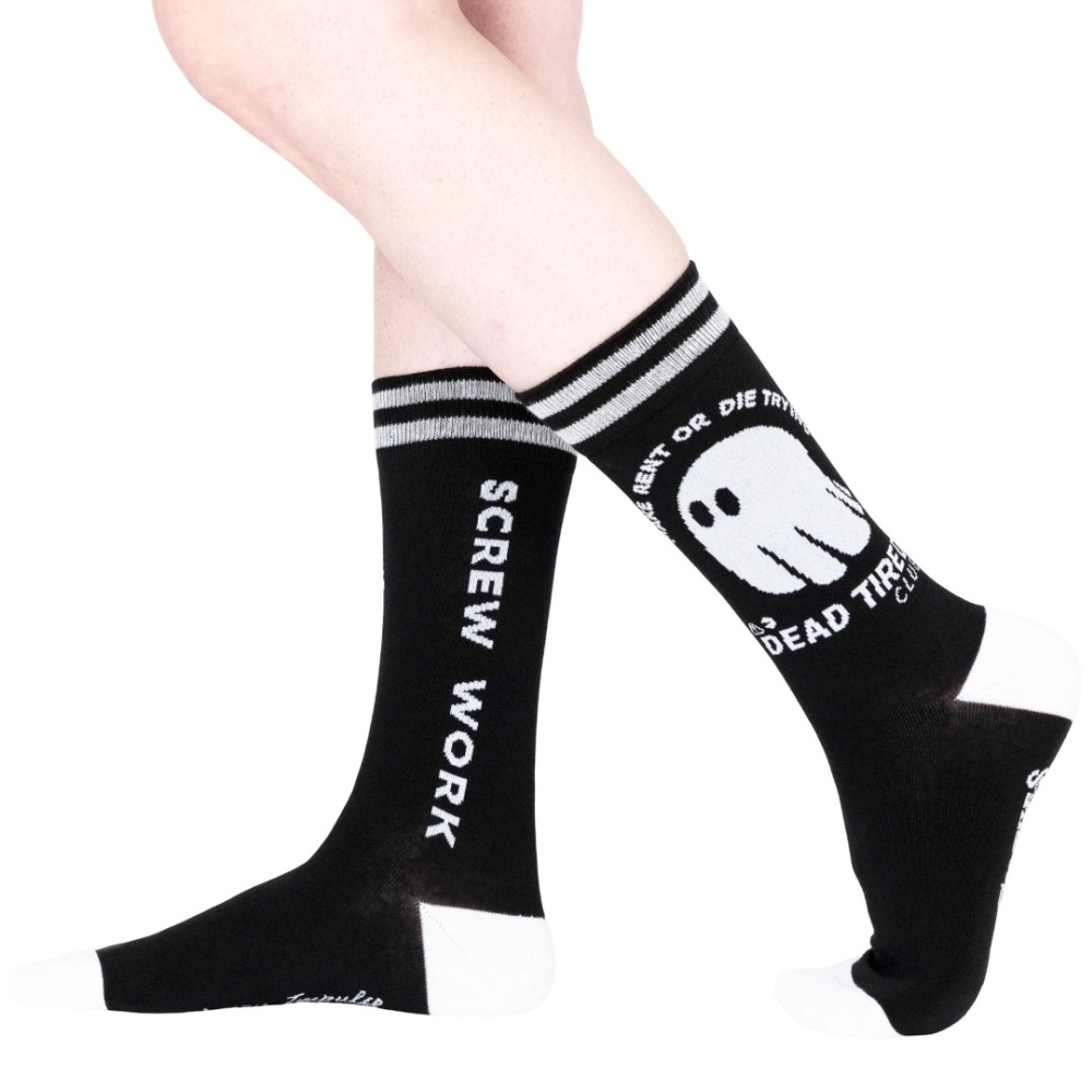 Footclothes - Dead Tired Sokken - Zwart